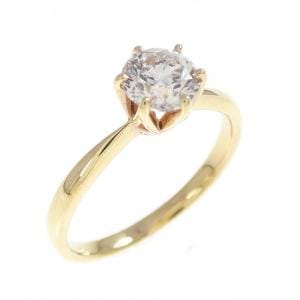 K18YG ダイヤモンド リング 0.50CT