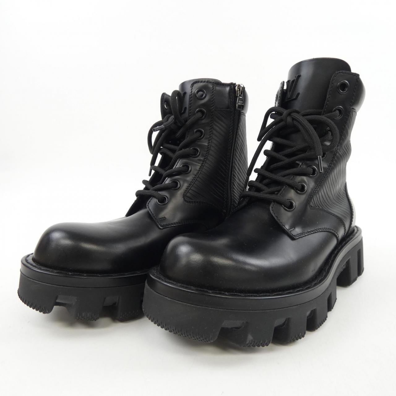 LOUIS VUITTON LV 格紋 Ranger 靴子