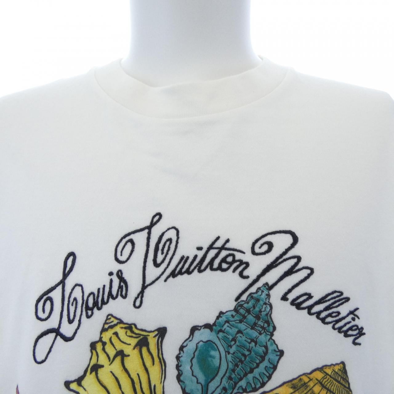 ルイヴィトン LOUIS VUITTON プリントショートスリーブコットンTシャツ HRY16WNPG Tシャツ