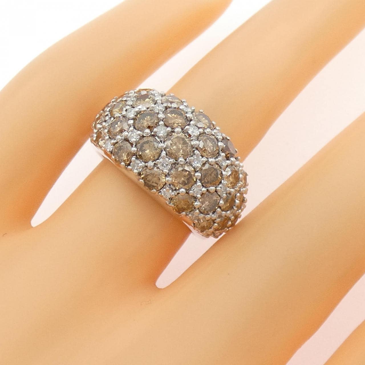 18KWG Diamond Ring 3.33CT