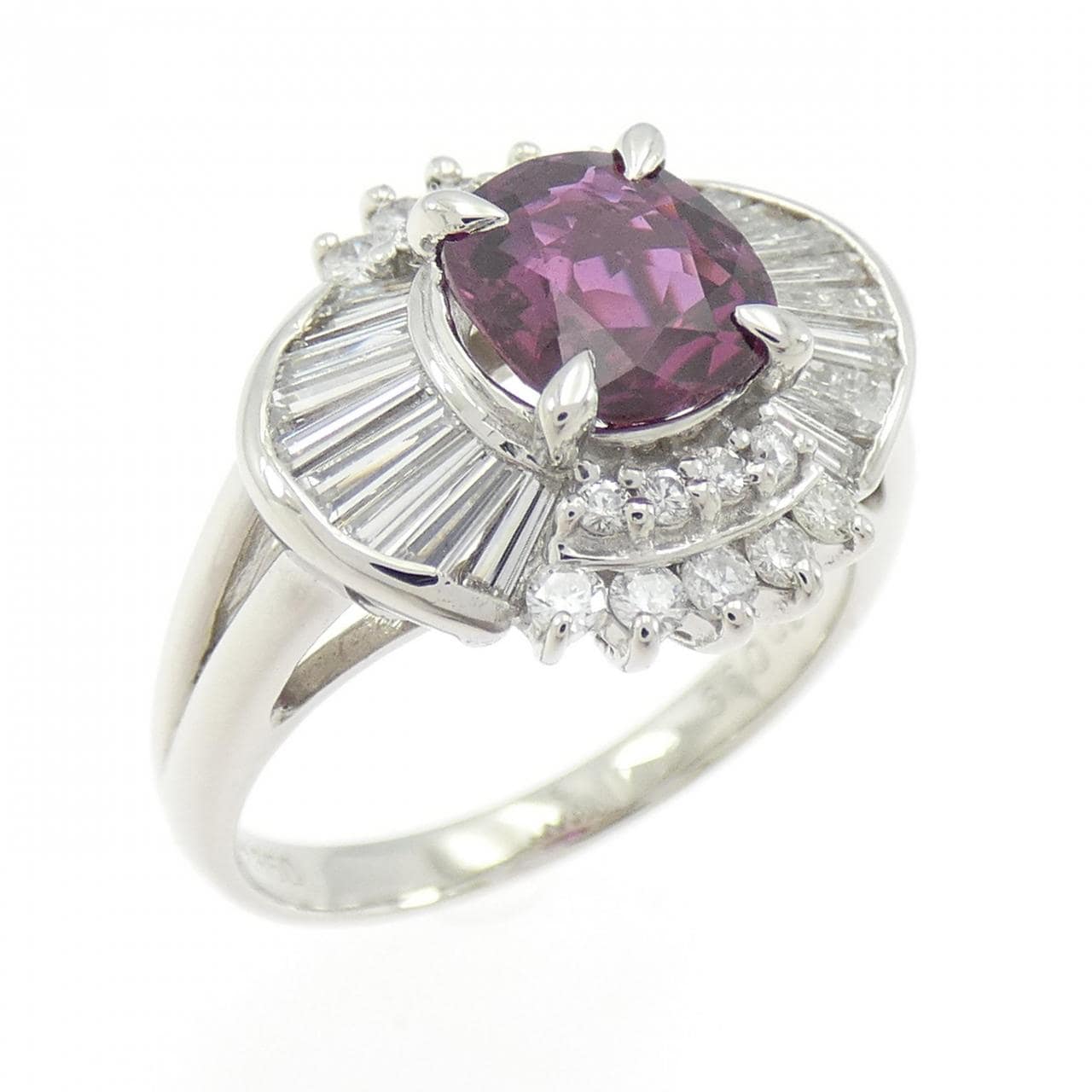 PT850 サファイヤ リング 1.27CT