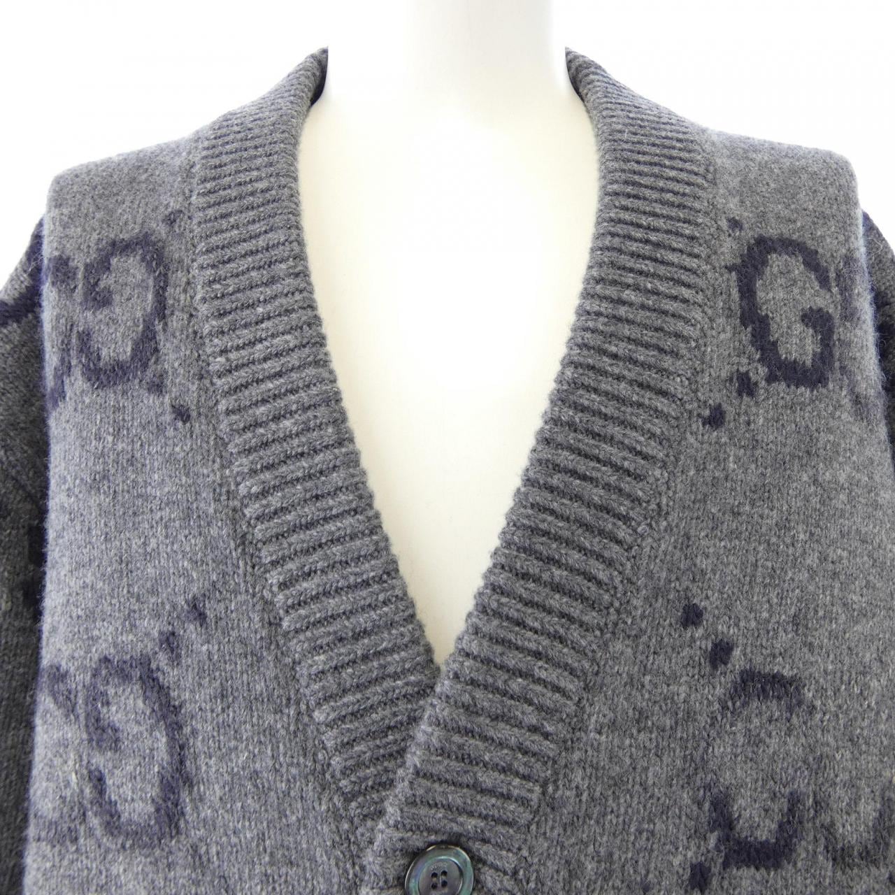 グッチ GUCCI GGインターシャウールカーディガン 770507 XKDSJ カーディガン