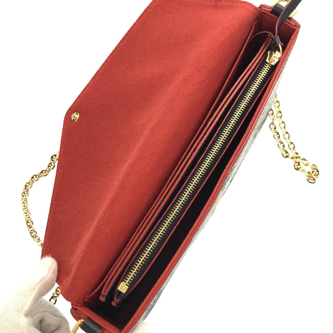 ルイヴィトン モノグラム アンプラント ポシェット フェリシー M64099 ショルダーバッグ