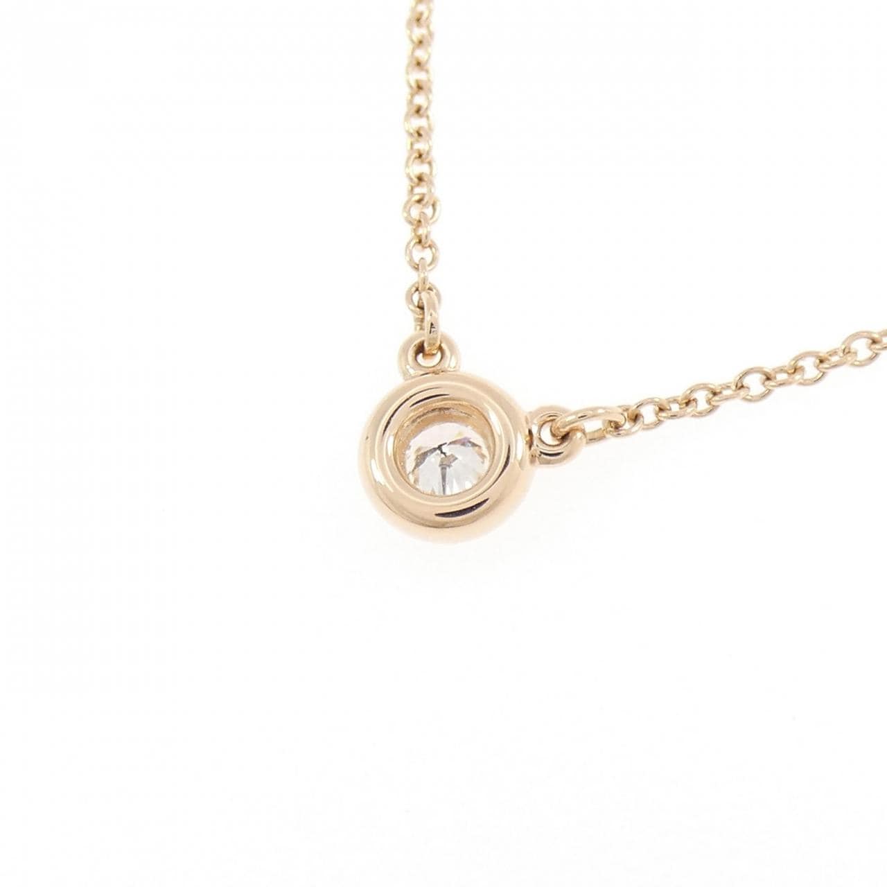 ティファニー バイザヤード ネックレス 0.10CT