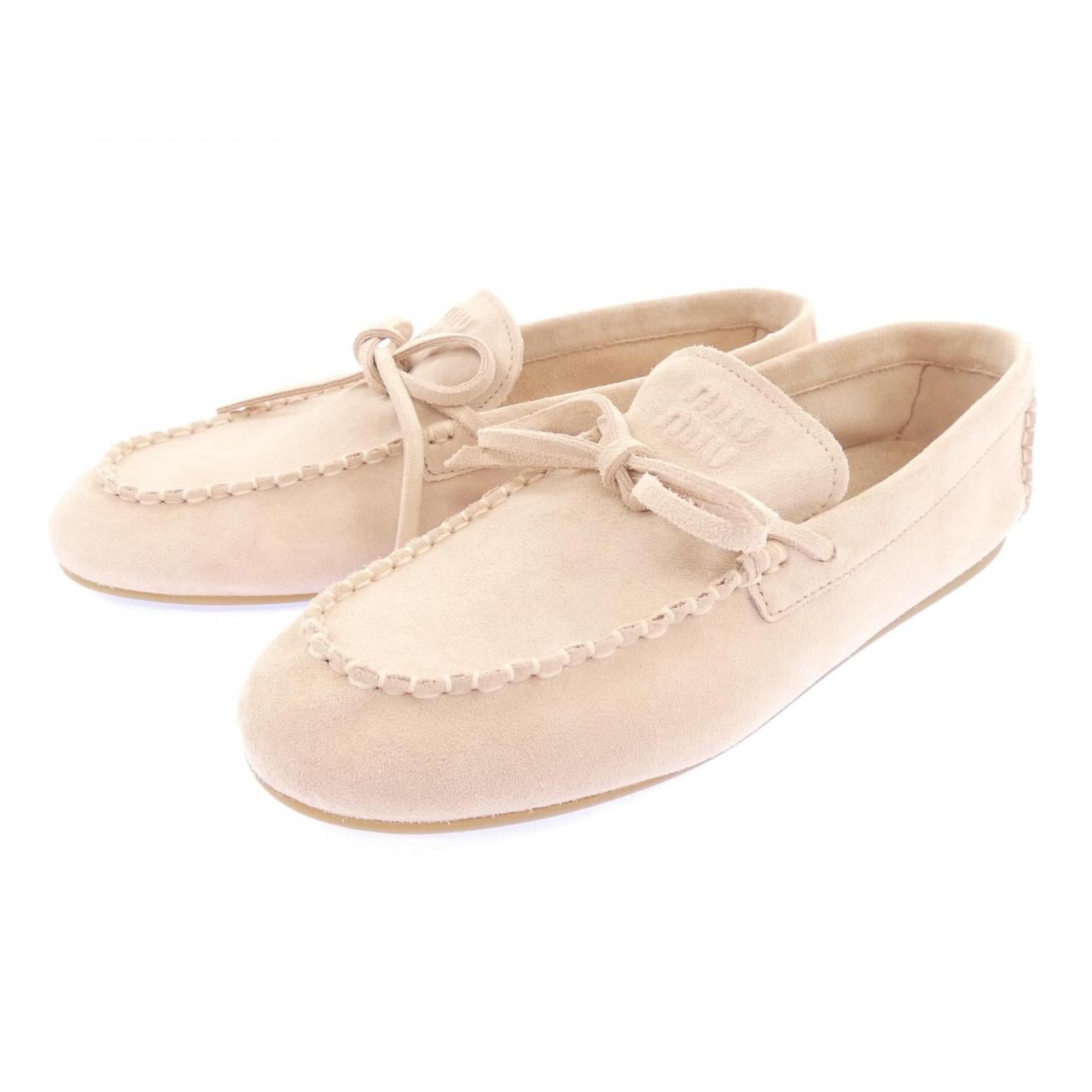 ミュウミュウ MIU MIU デッキシューズローファー 5D577E シューズ