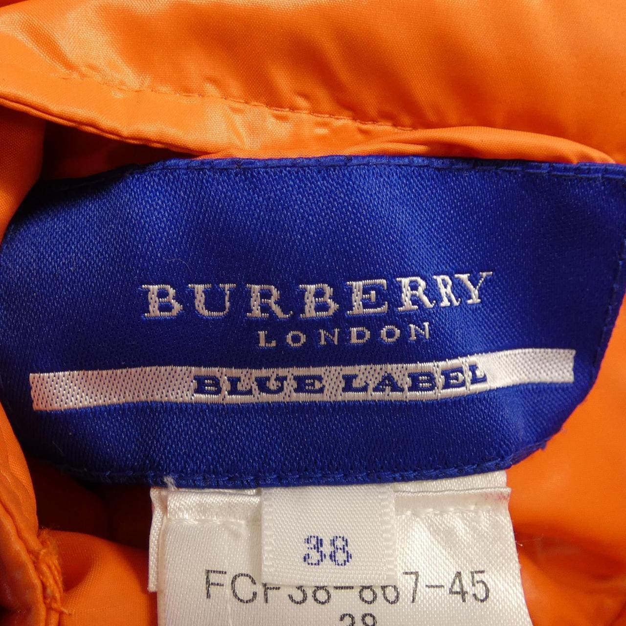 BURBERRY Blue Label BURBERRY BLUE LABEL Down Jacket