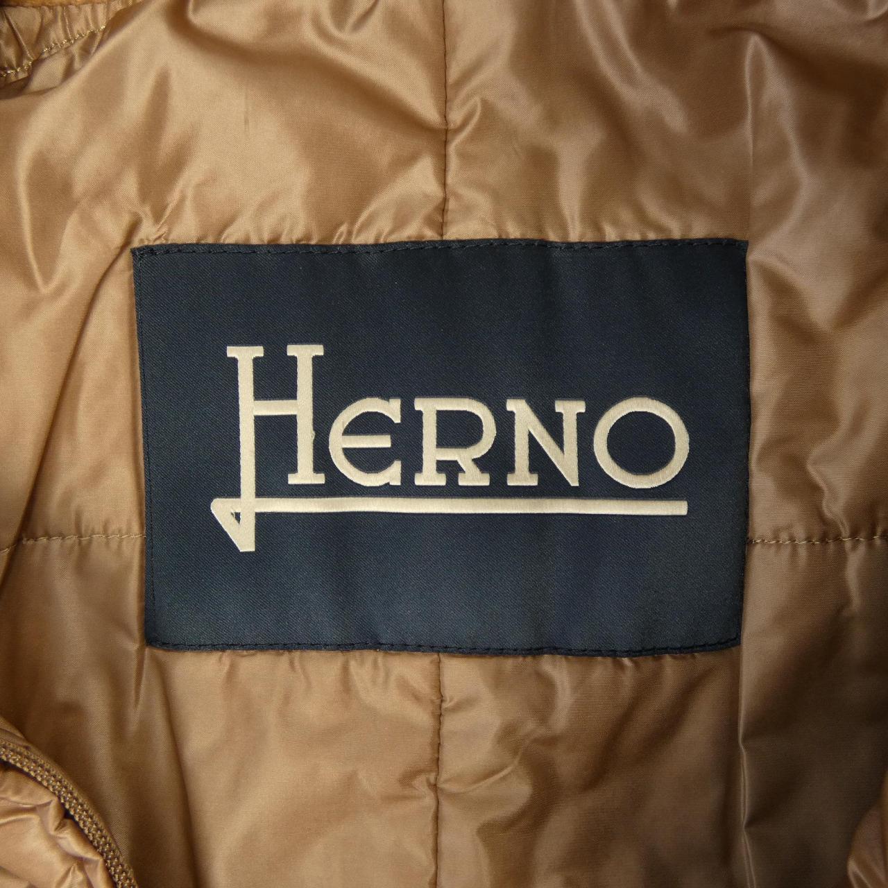 ヘルノ Herno ソフトメルトンパデッドチェスターコート CA0045U コート