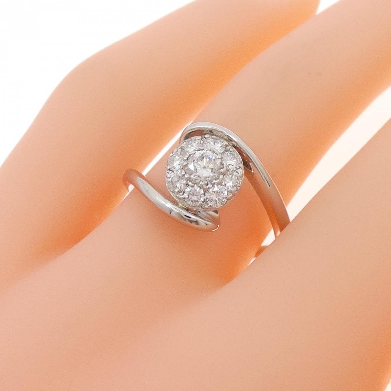 PT900 ダイヤモンド リング 0.53CT