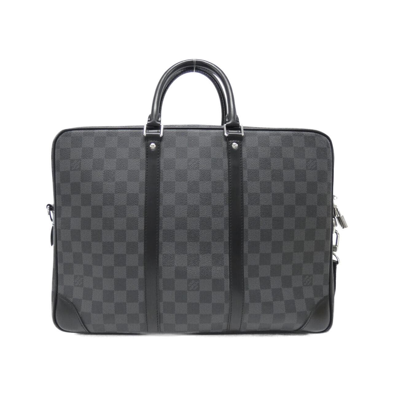 LOUIS VUITTON Damier Graphite Porto Document Voyage GM N41123 Briefcase