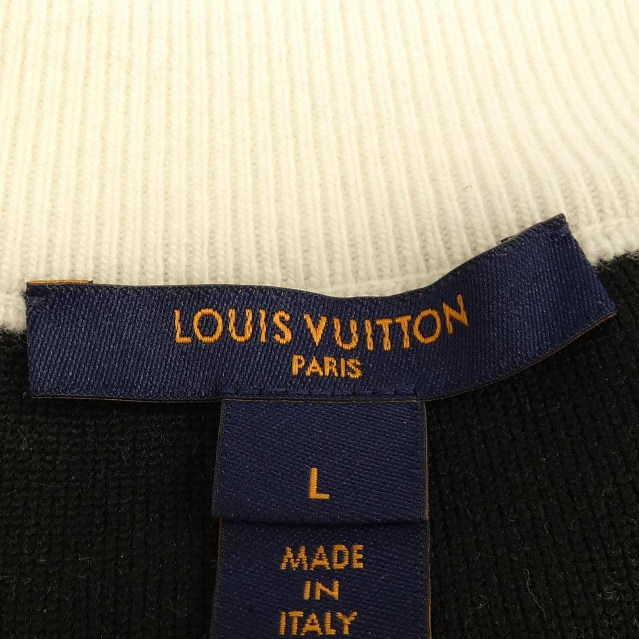ルイヴィトン LOUIS VUITTON シグネチャーチャンキーストライププルオーバー FOKL20U39 ニット