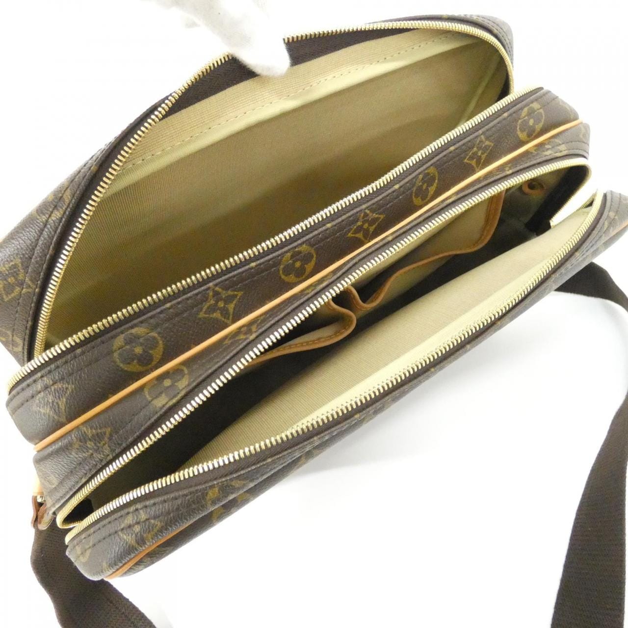 ルイヴィトン モノグラム リポーター 37cm M45252 ショルダーバッグ