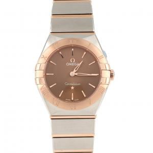 【新品】オメガ コンステレーション PGコンビ 131.20.28.60.13.001 SSxPG クォーツ