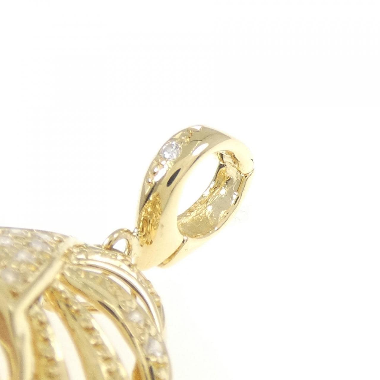 K18YG マベパール ペンダント