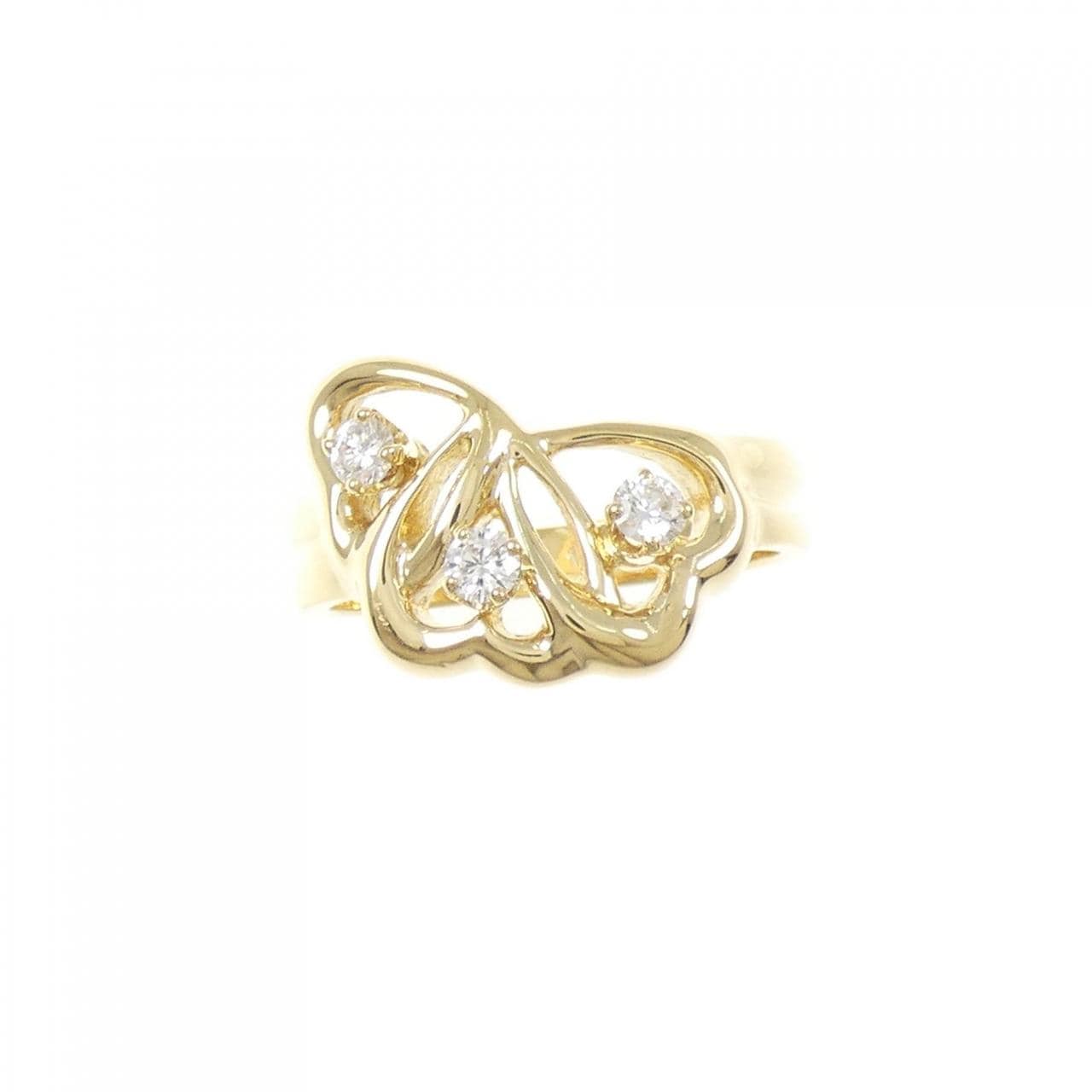 ティファニー トリプルオープンハート リング