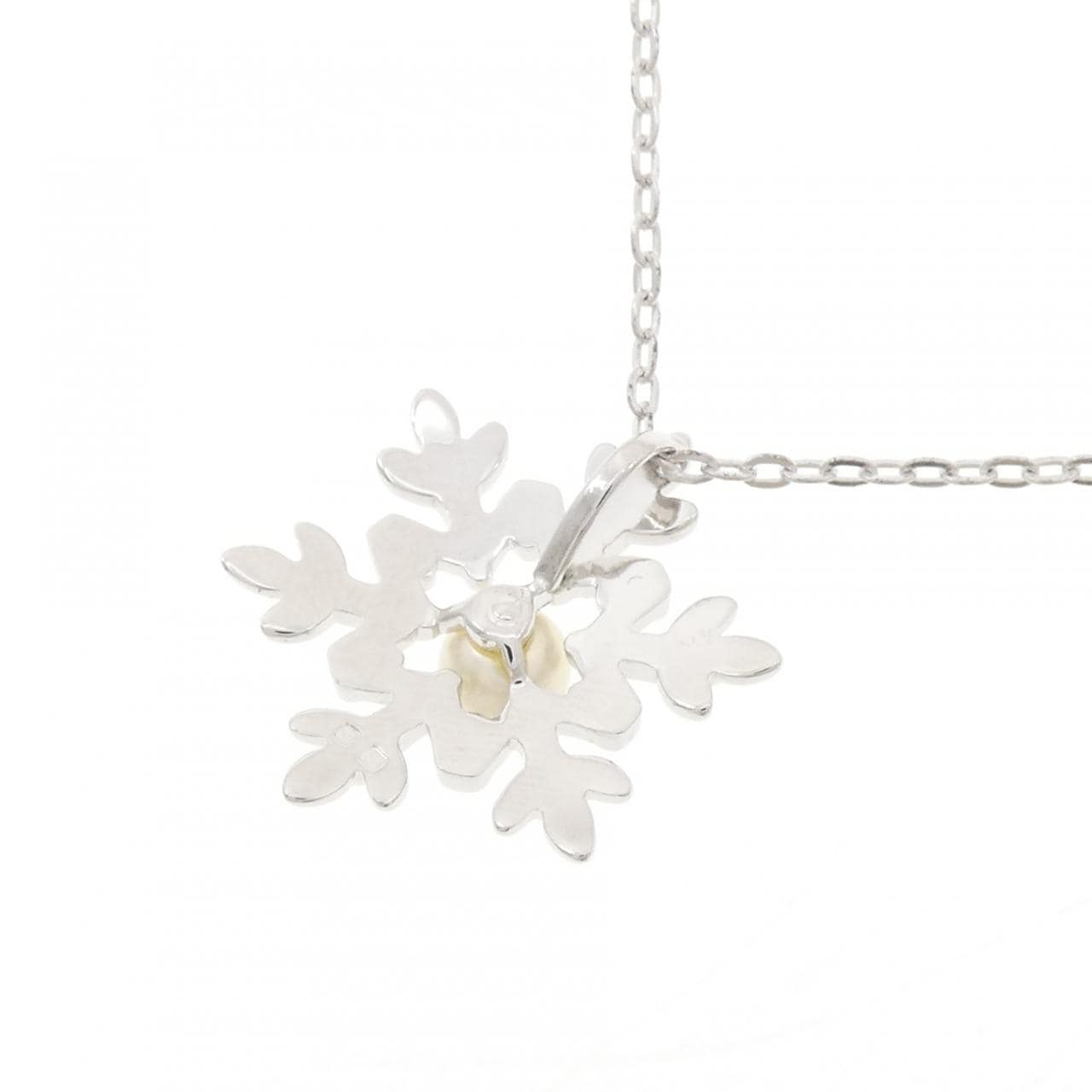 ミキモト スノーフレーク アコヤパール ネックレス 4.4mm