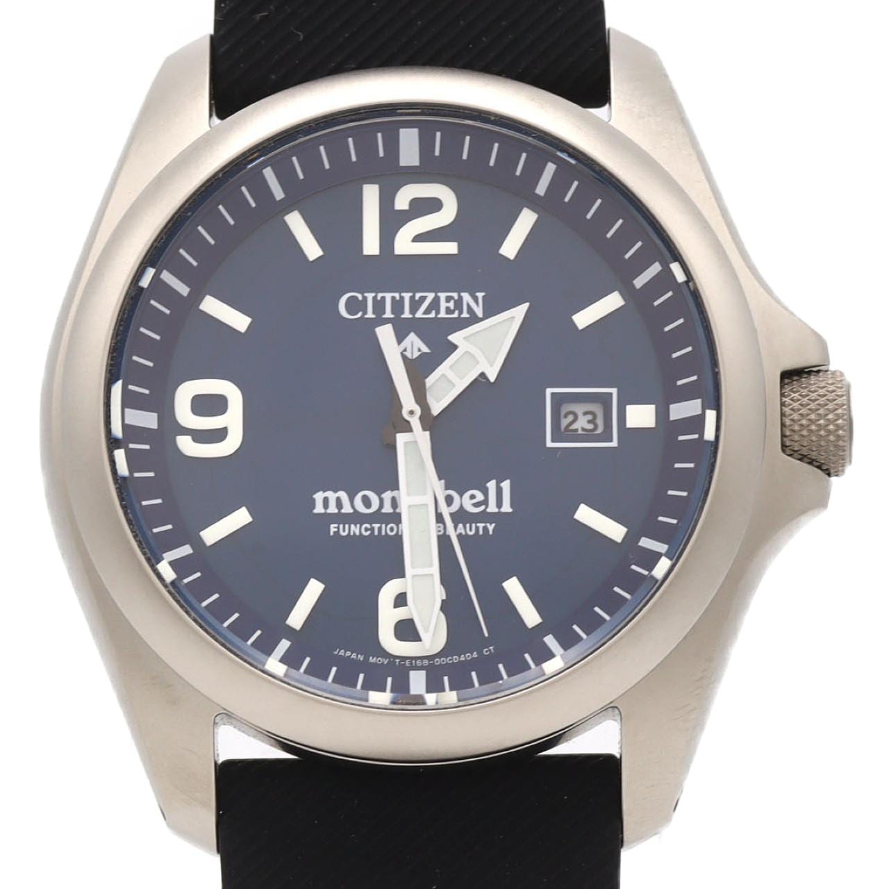 シチズン プロマスター･モンベル LIMITED E168-0004V305 TI ソーラークォーツ