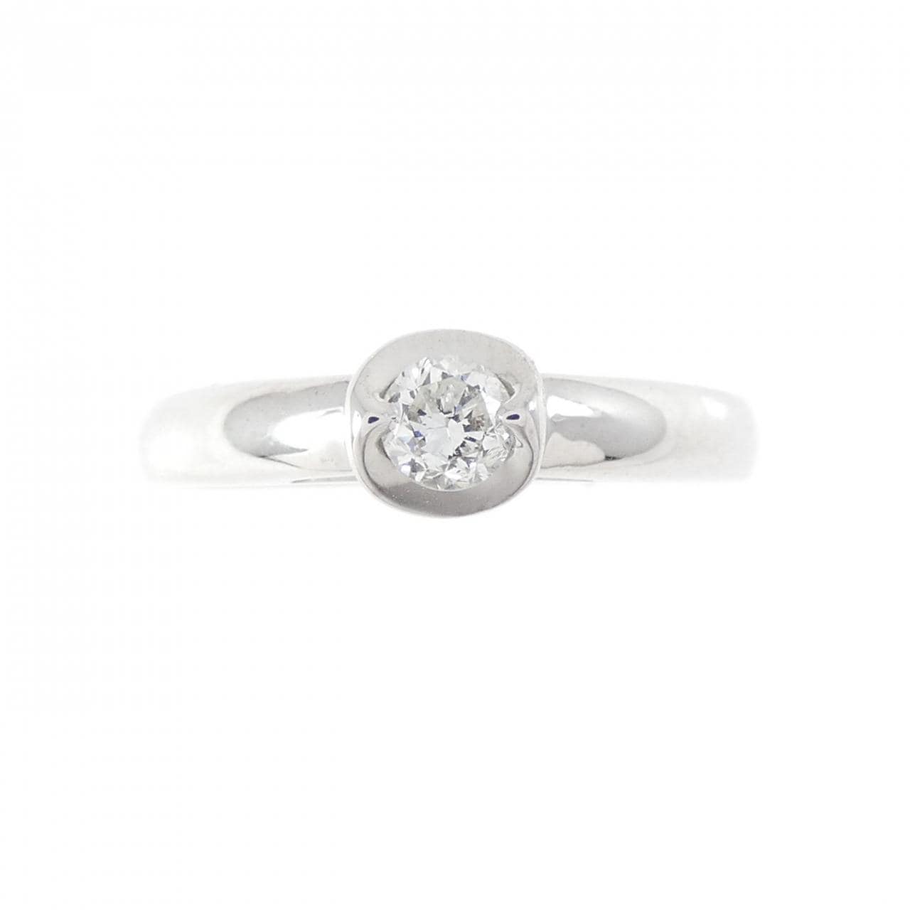 K18WG ダイヤモンド リング 0.20CT