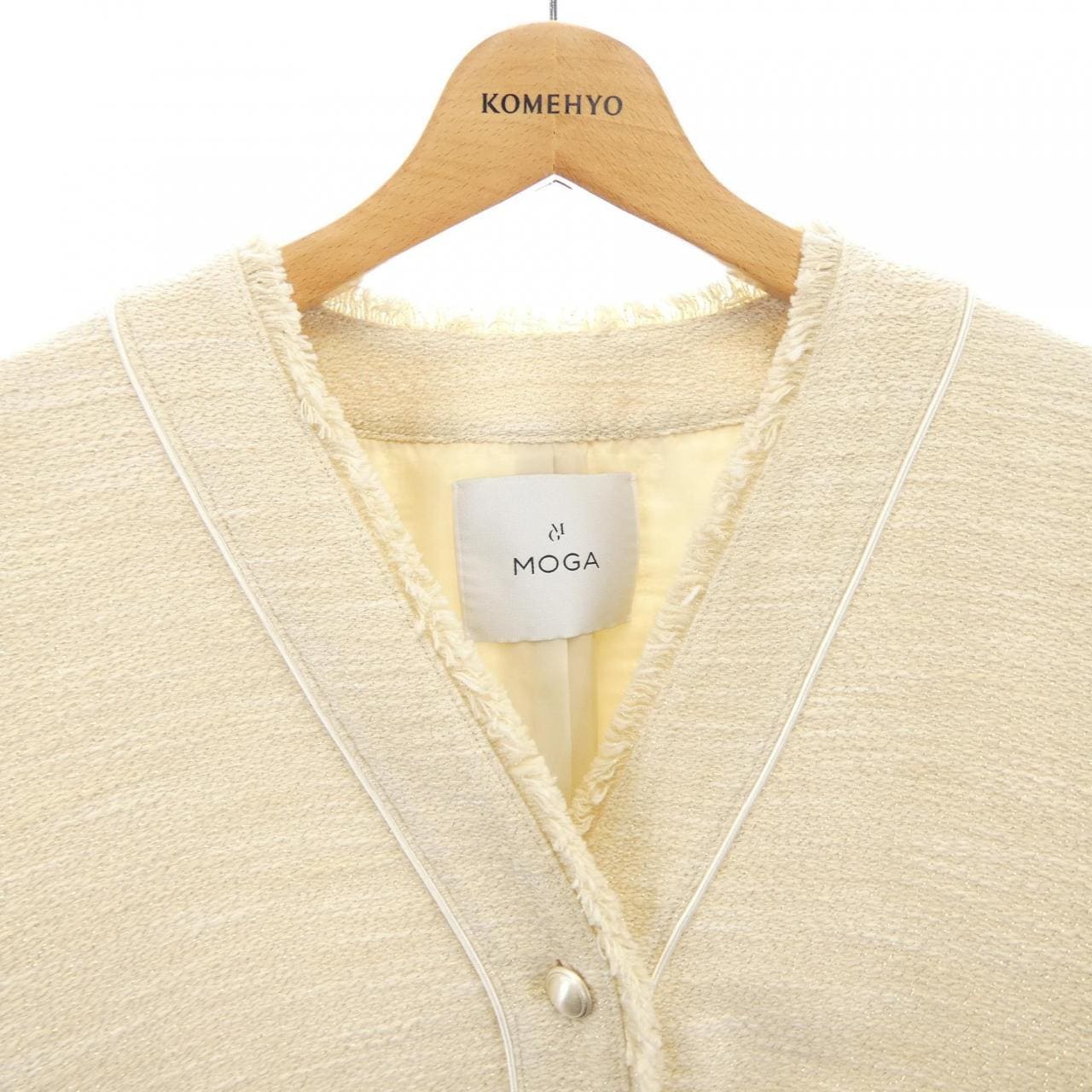 モガ MOGA ノーカラージャケット