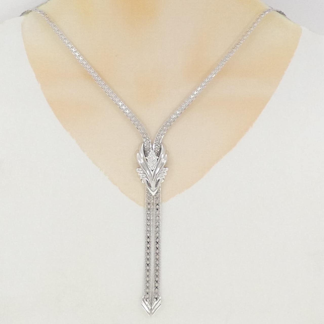 ジュネ ダイヤモンド ネックレス 0.42CT