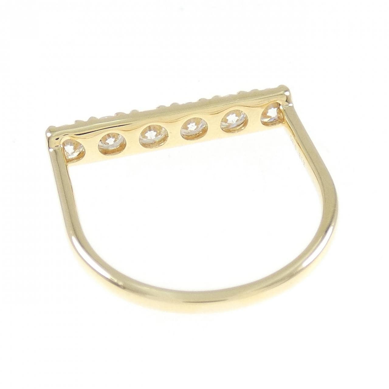 【新品】K18YG ダイヤモンド リング 0.85CT