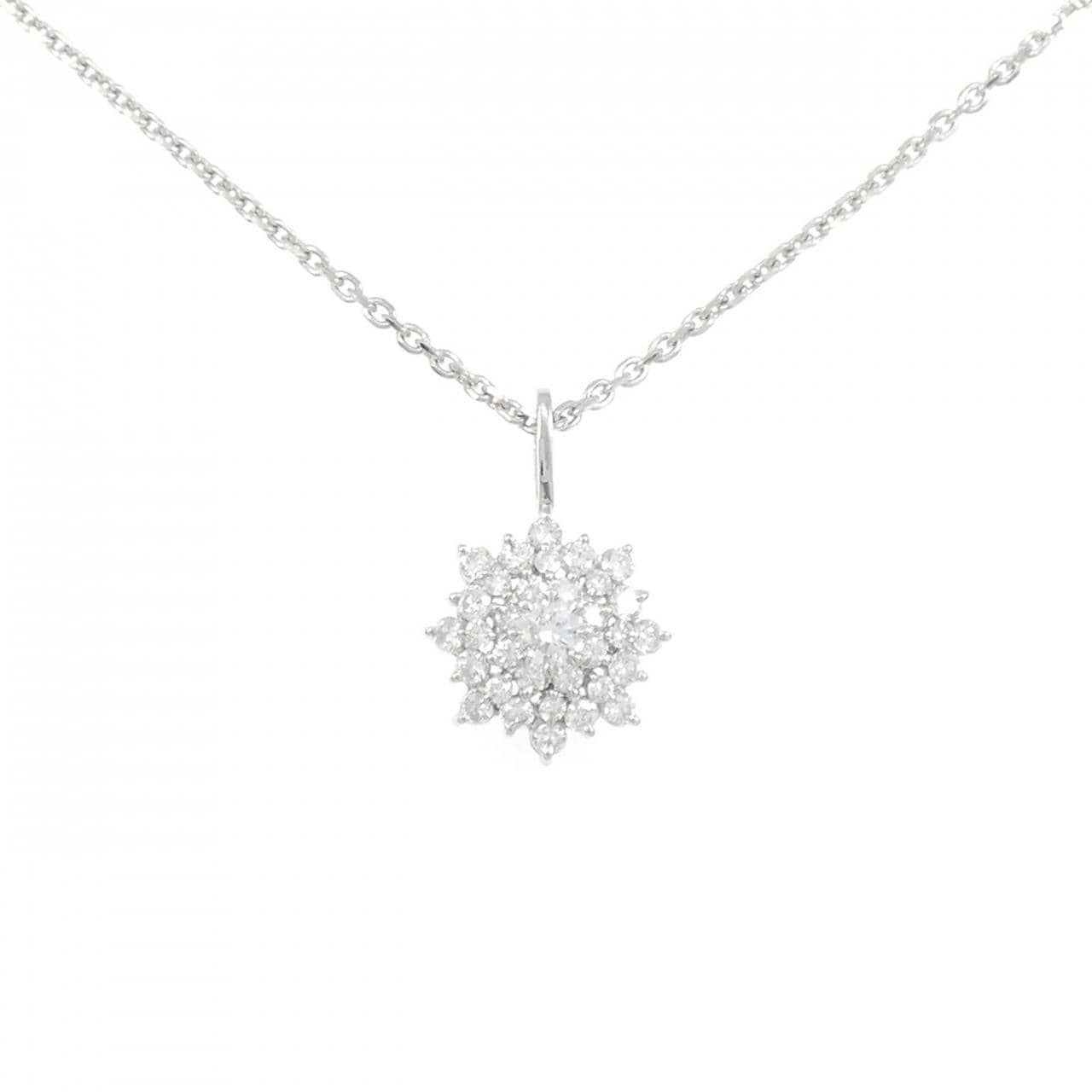 PT900/PT850 ダイヤモンド ネックレス 1.00CT