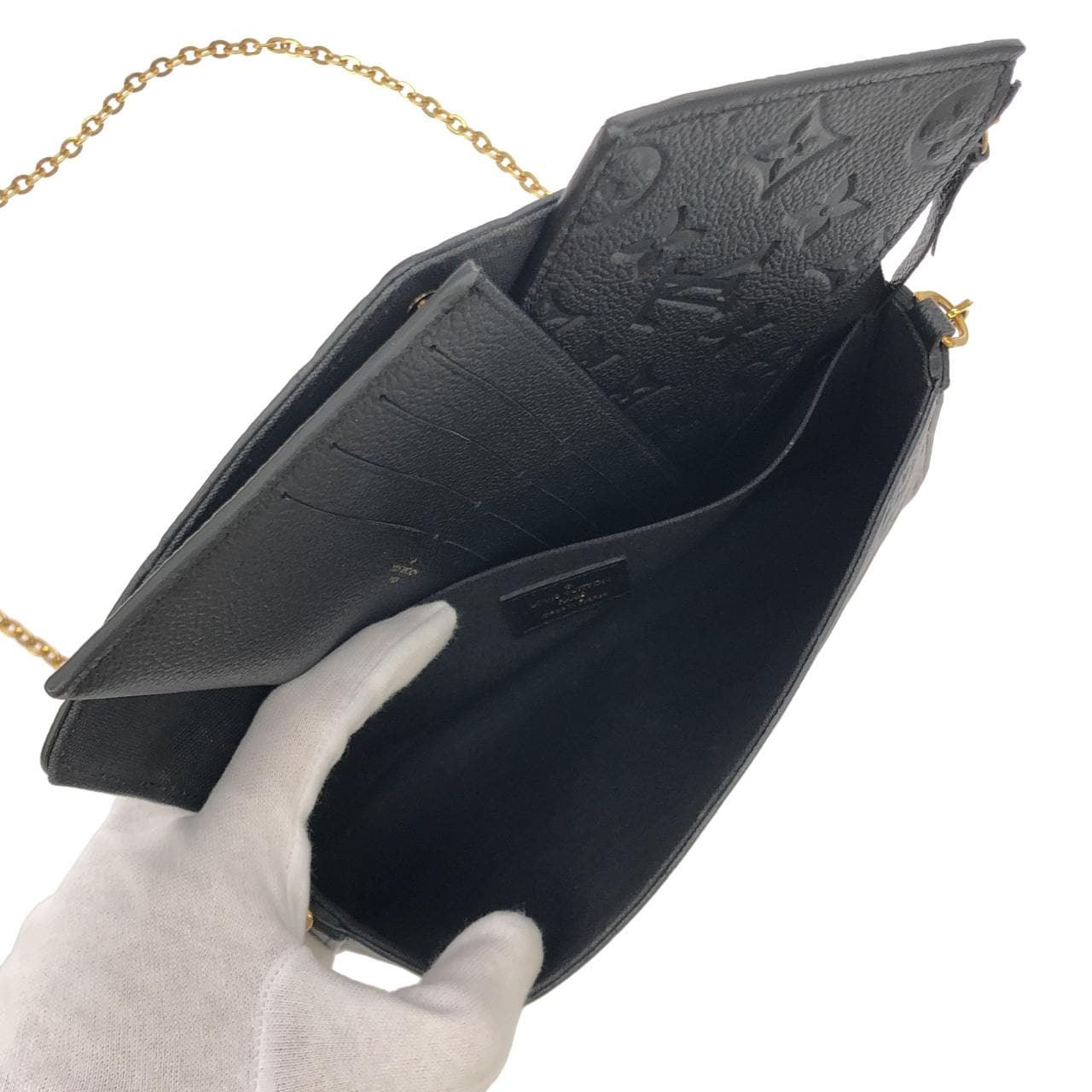 ルイヴィトン モノグラム アンプラント ポシェット フェリシー M64064 ショルダーバッグ