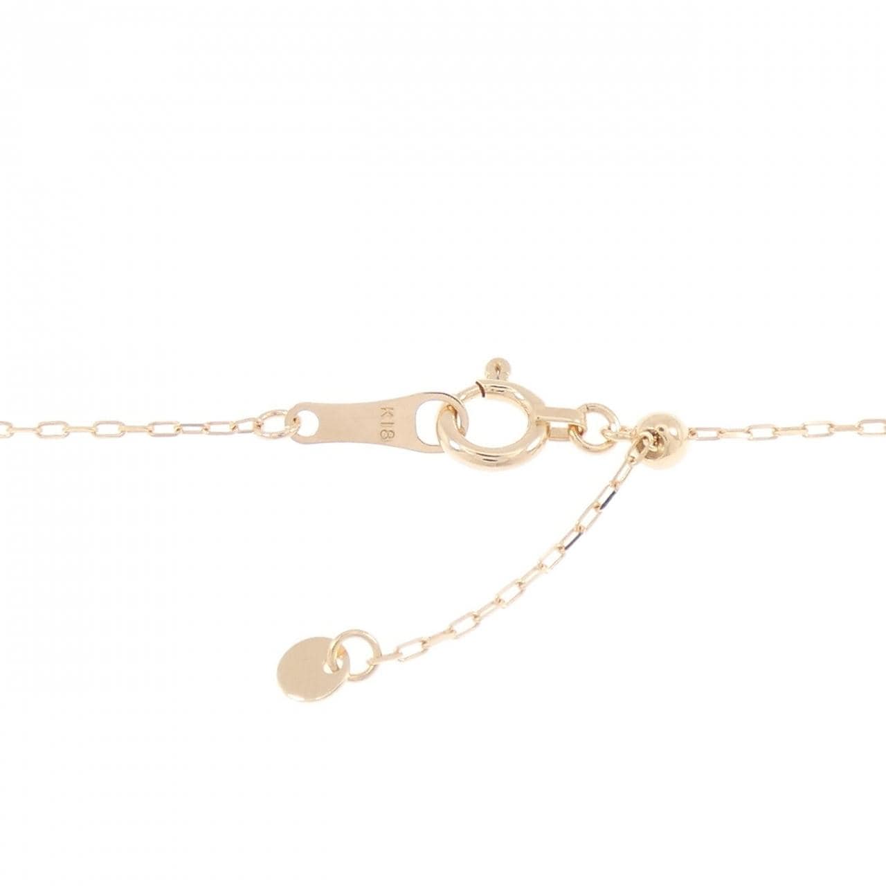 K18PG ダイヤモンド ネックレス 0.20CT