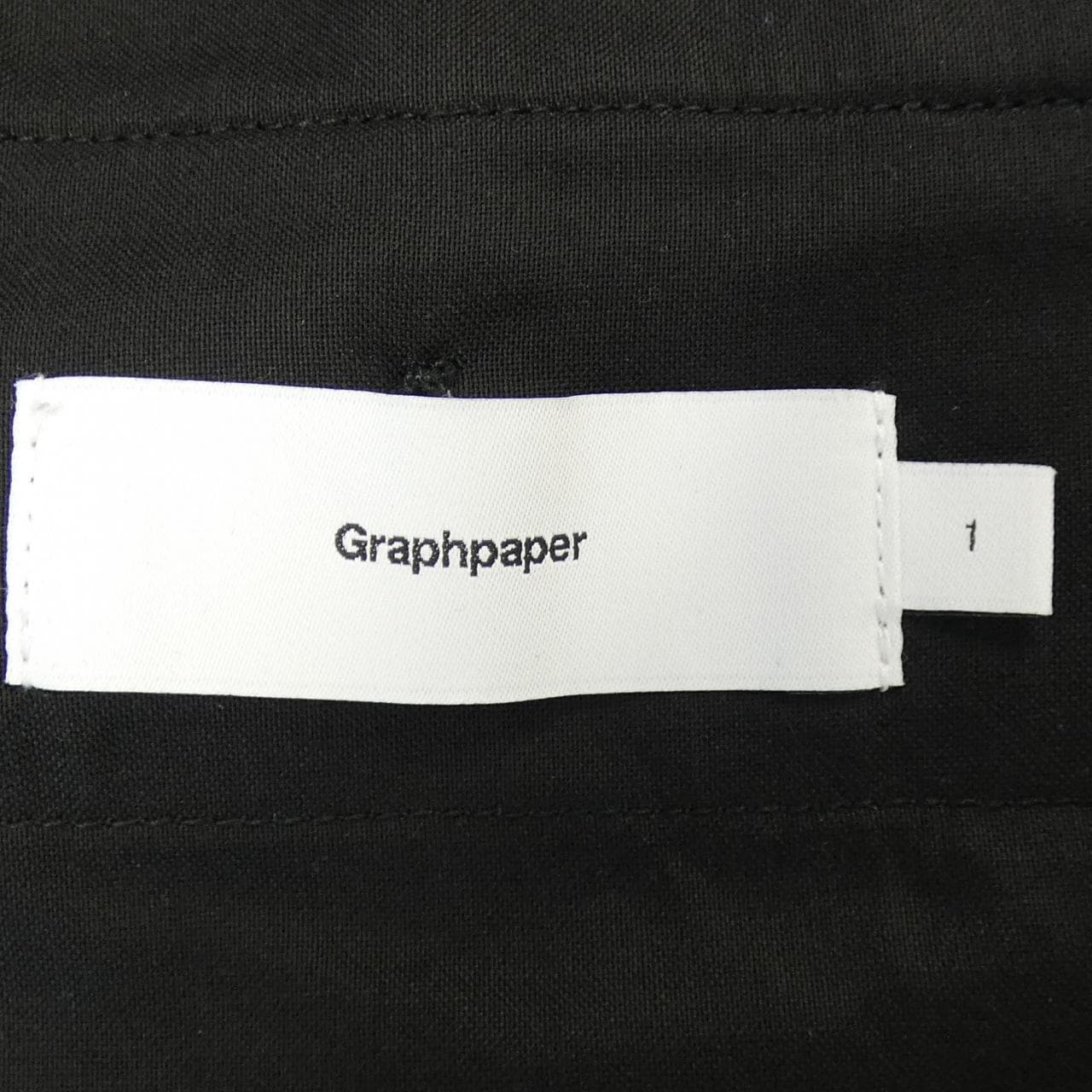 グラフペーパー Graphpaper GM243-40244B パンツ