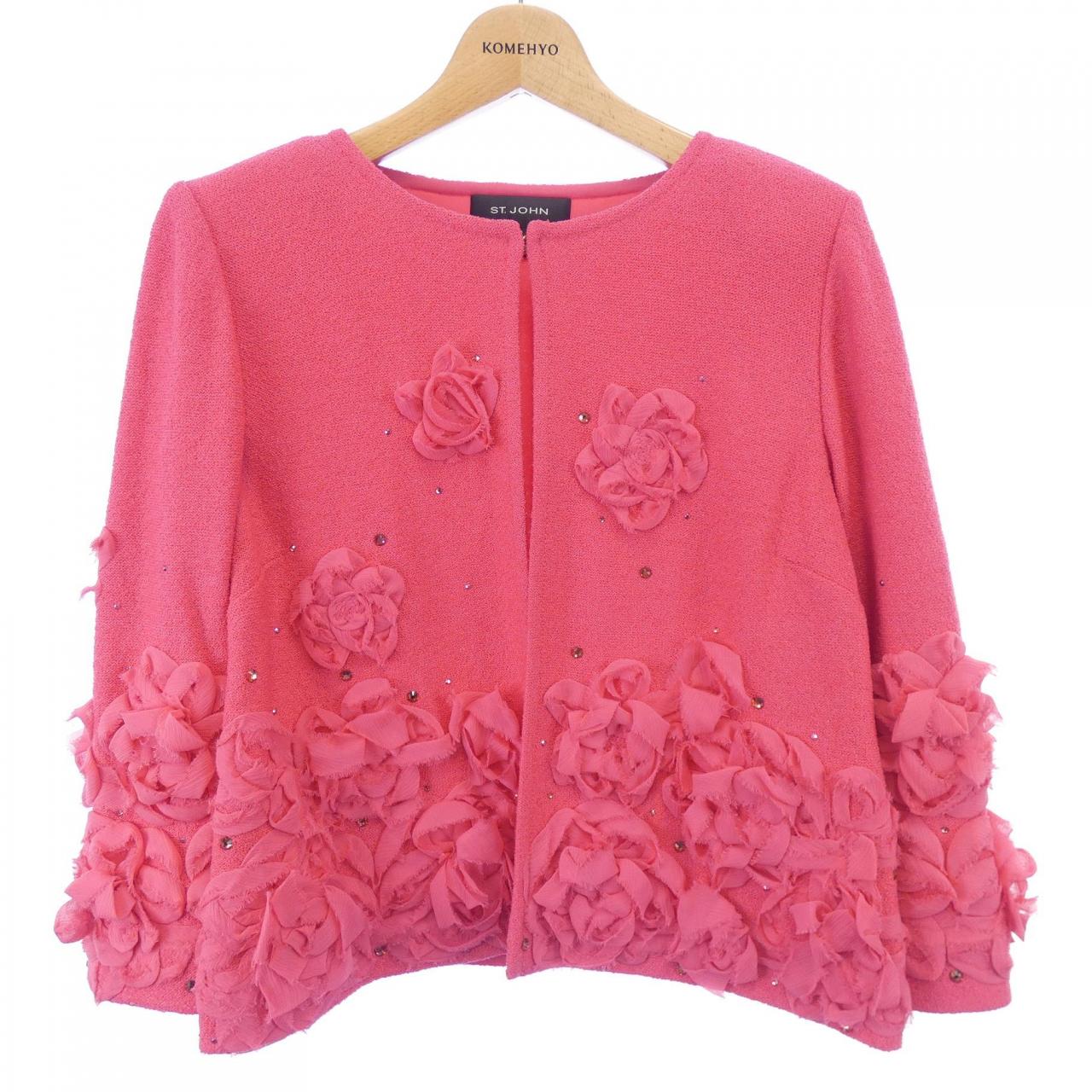 セントジョン ST.JOHN ノーカラージャケット