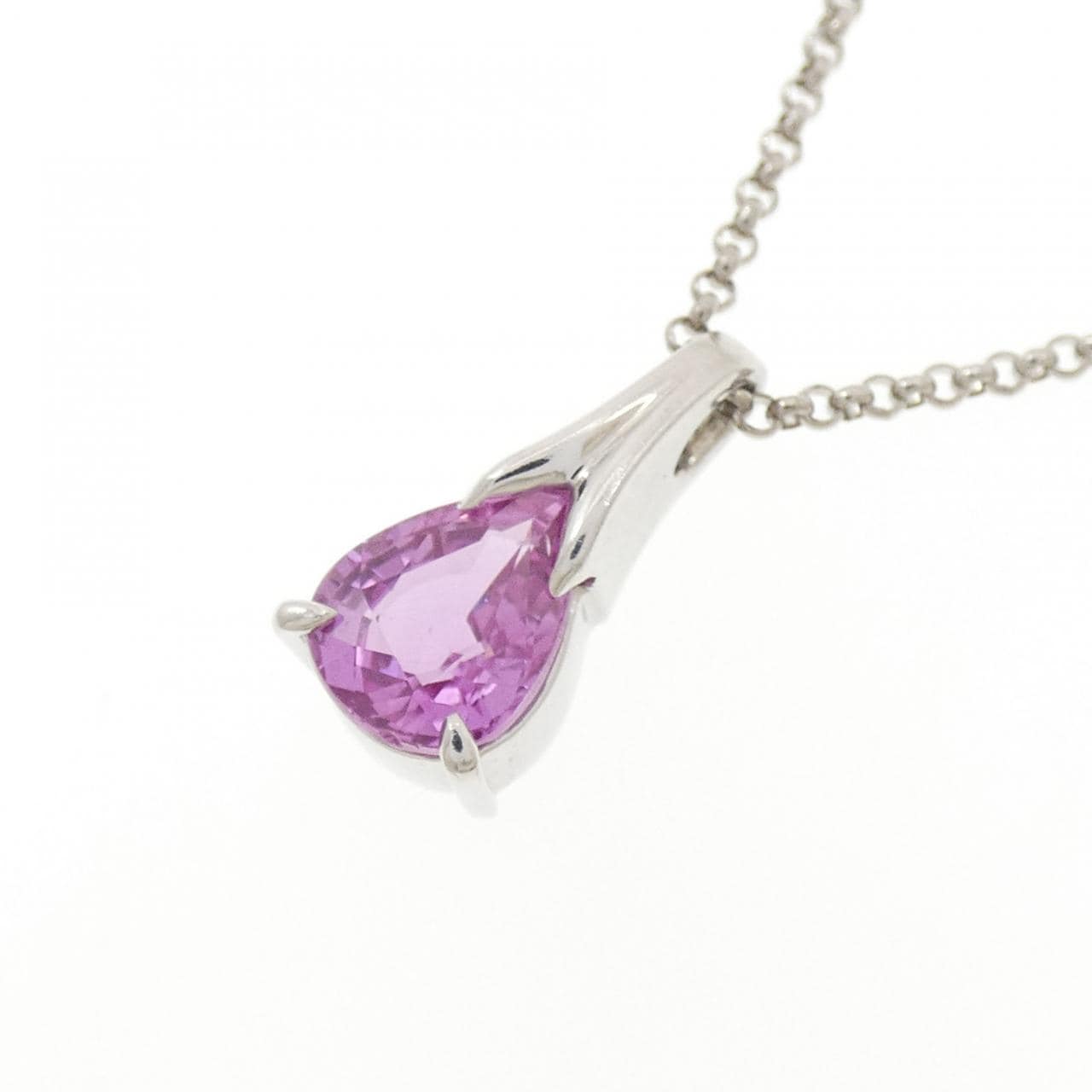 PT900/PT850 サファイヤ ネックレス 1.36CT