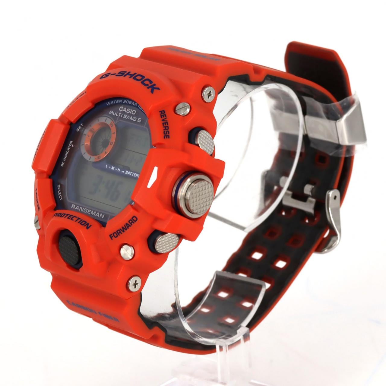 カシオ G-SHOCK･レンジマン･神戸市消防局 GW-9400FBJ-4JR ラバー ソーラークォーツ