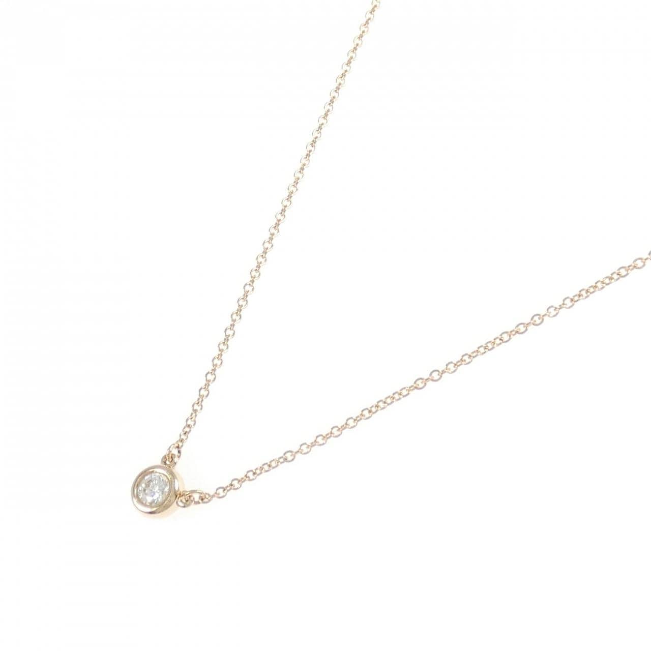 ティファニー バイザヤード ネックレス 0.14CT