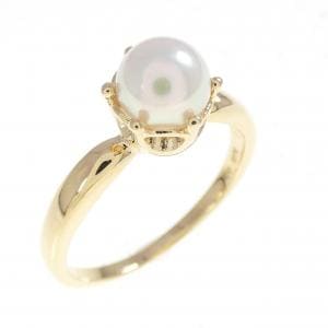 K18YG アコヤパール リング 5.8mm