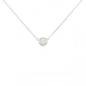 PT850 ソリティア ダイヤモンド ネックレス 0.33CT