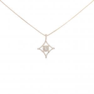 K18PG ダイヤモンド ネックレス 0.30CT