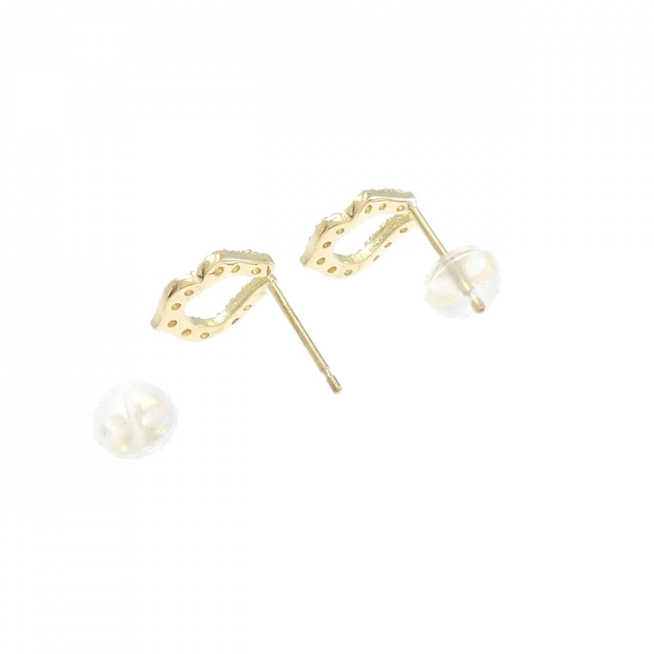 【リメイク】K18YG ダイヤモンド ピアス 0.20CT