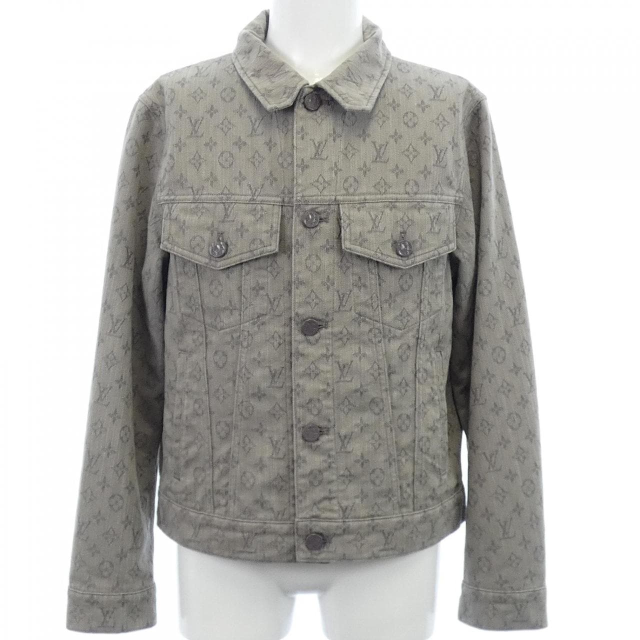 ルイヴィトン LOUIS VUITTON モノグラムデニムジャケット HHA21WQJQ デニムジャケット