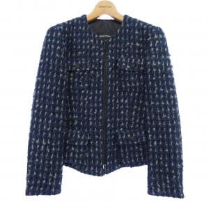 エンポリオアルマーニ EMPORIO ARMANI ノーカラージャケット