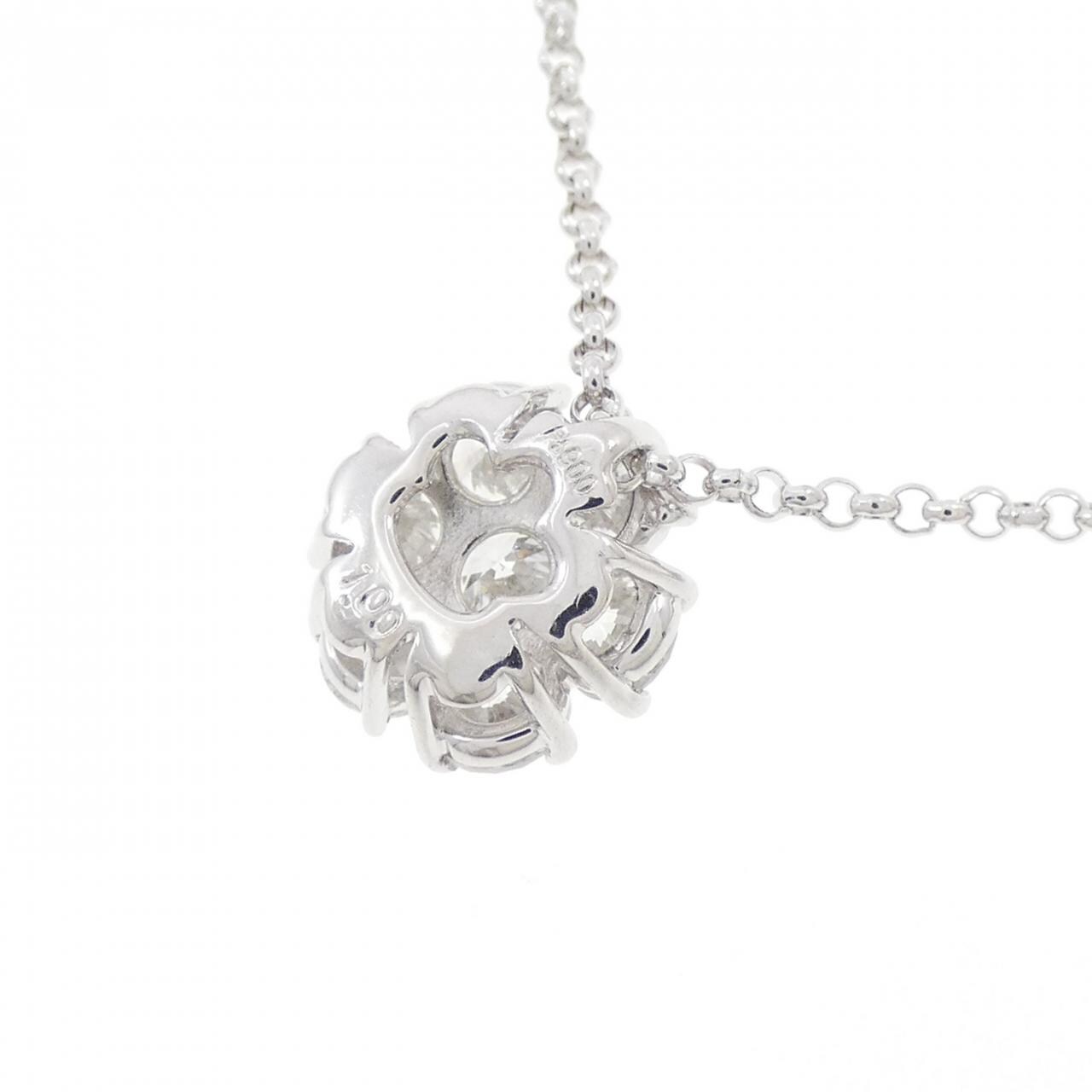 PT900/PT850 ダイヤモンド ネックレス 1.00CT