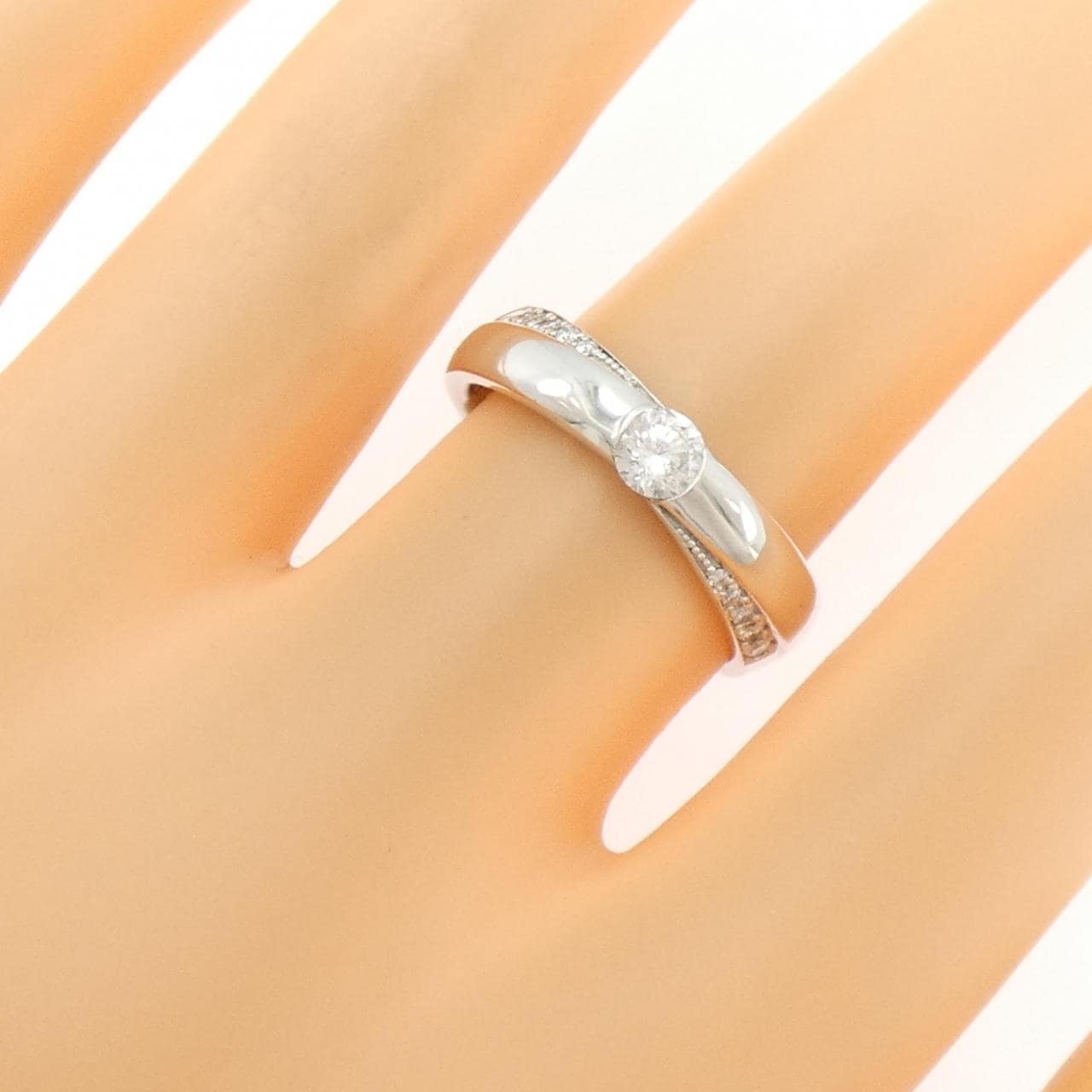PT900 ダイヤモンド リング 0.260CT