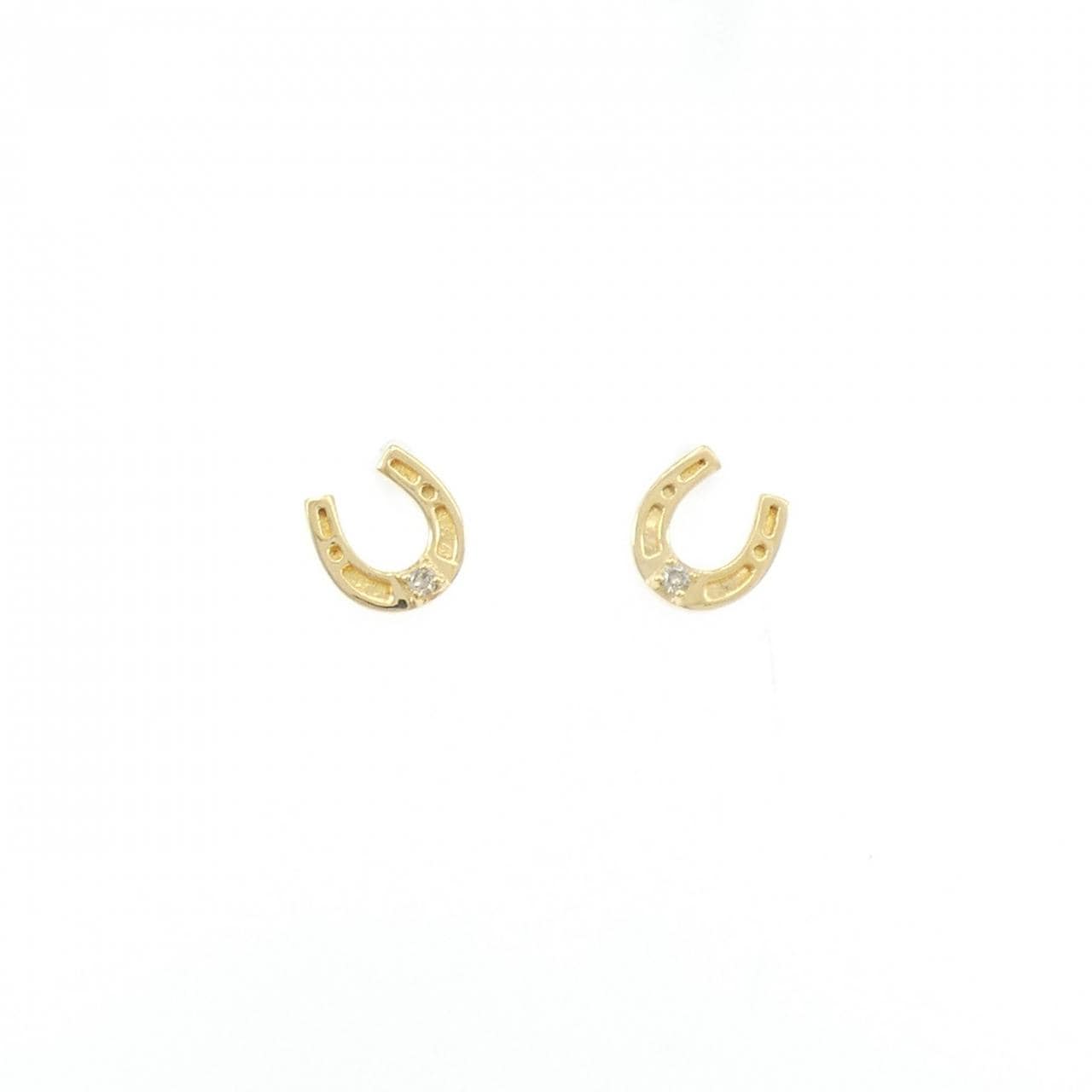 エテ ダイヤモンド ピアス 0.02CT