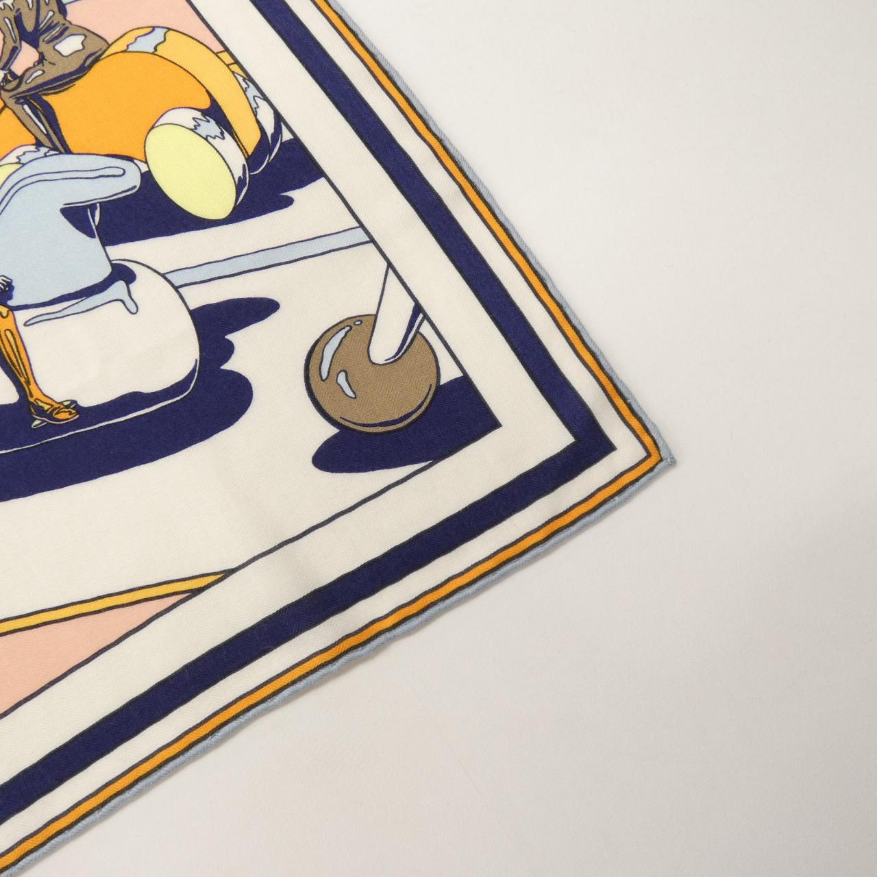 エルメス HERMES ロコモーション　LOCOMOTION H244098S カレジェアン140 ショール