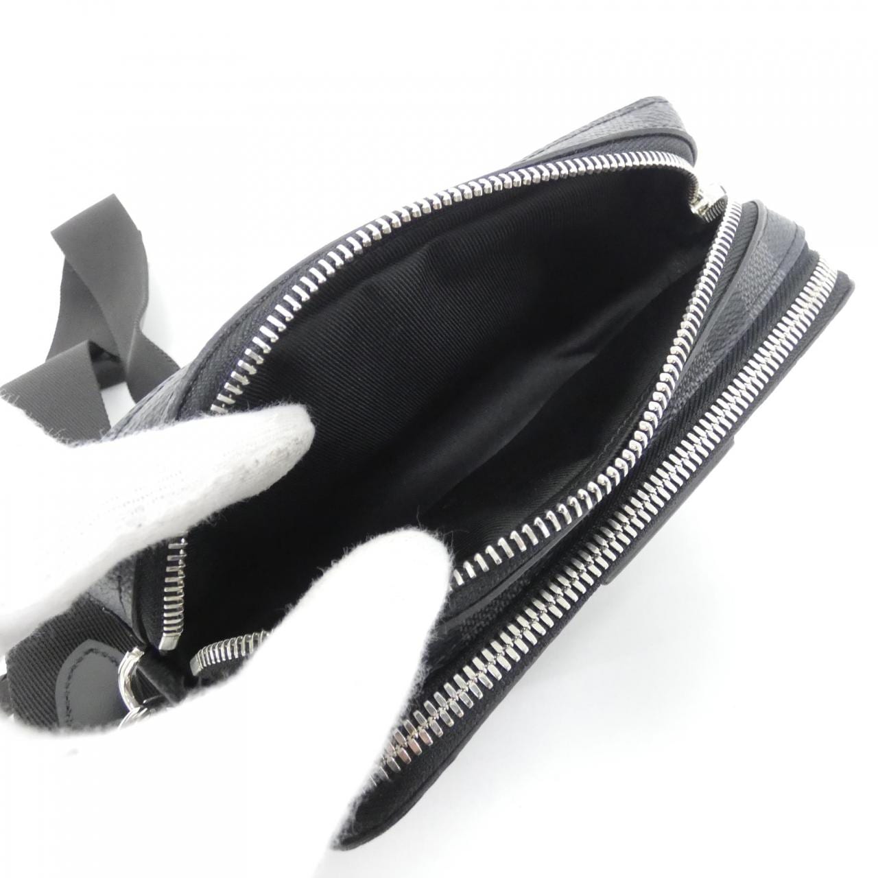 ルイヴィトン ダミエ グラフィット アルファ ウエアラブル ウォレット N60418 ショルダーバッグ