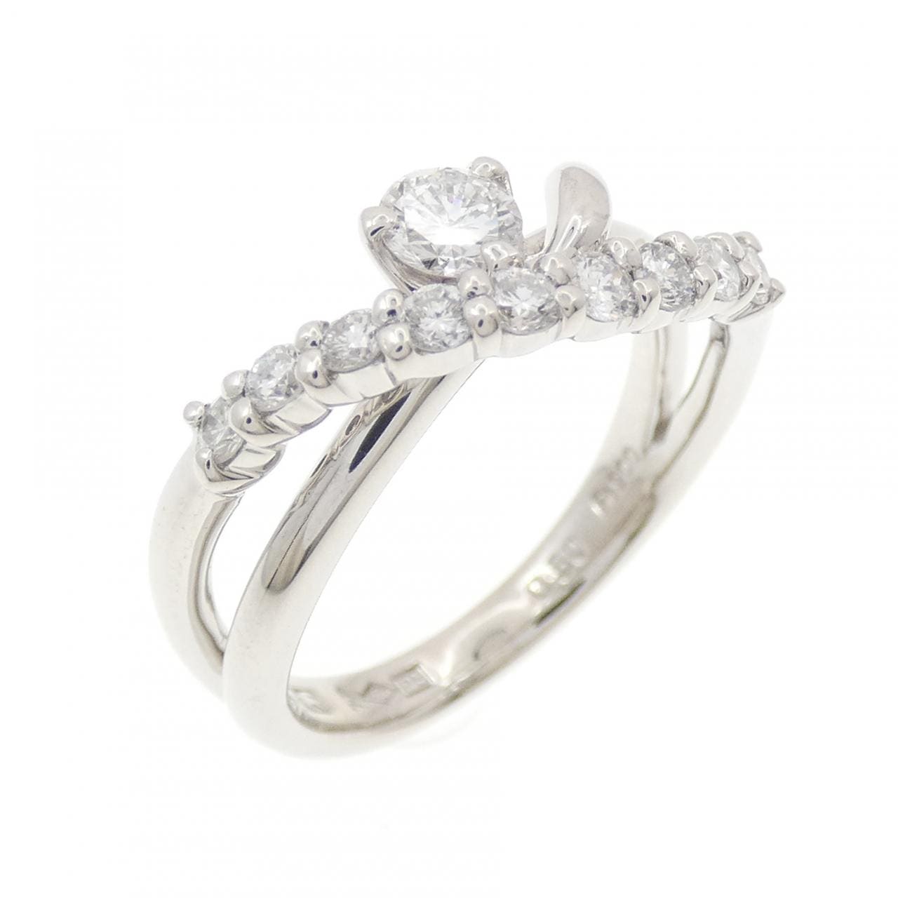 PT900 ダイヤモンド リング 0.50CT