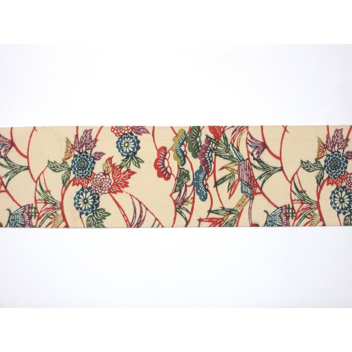 名古屋帯　全通柄