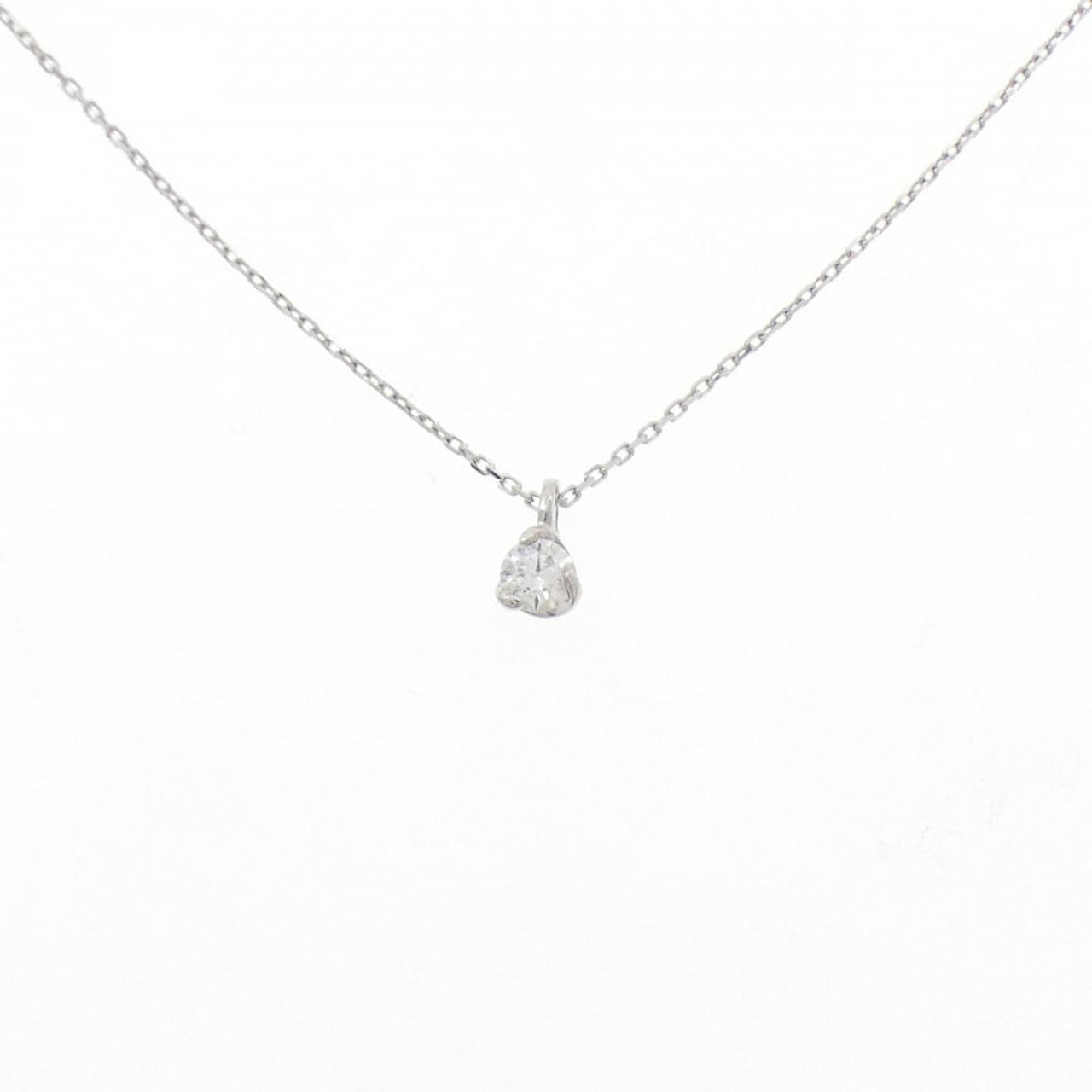 PT900/PT850 ダイヤモンド ネックレス 0.05CT