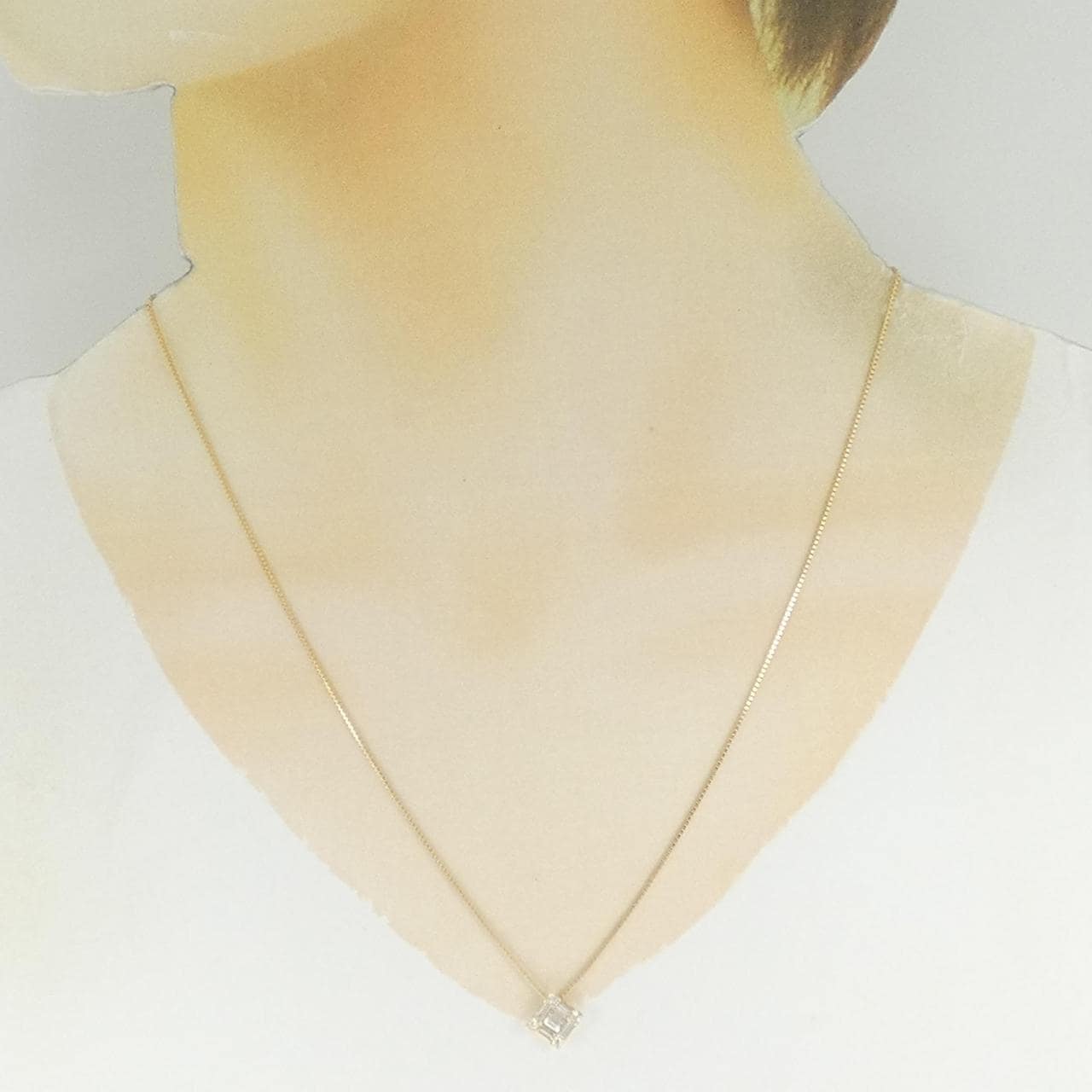 ベルシオラ ダイヤモンド ネックレス 0.37CT