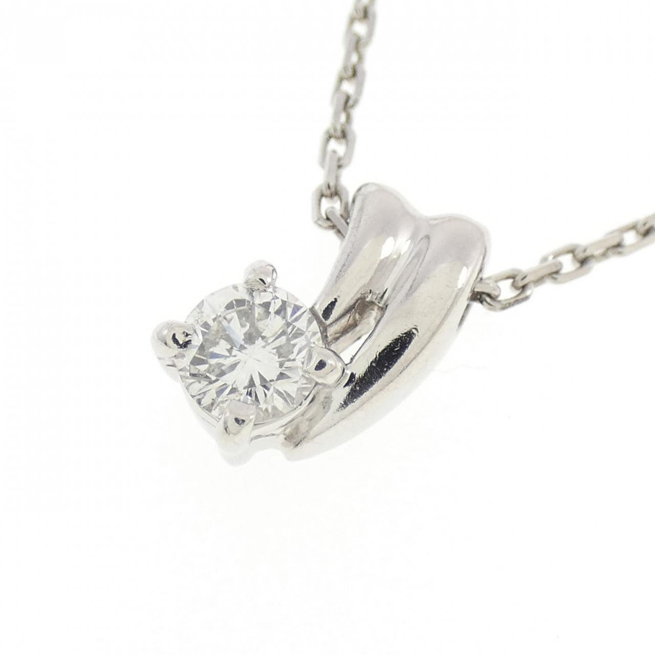 PT850 ダイヤモンド ネックレス 0.21CT