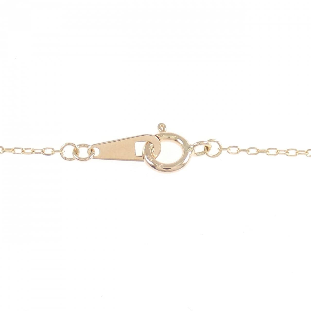 K10PG ダイヤモンド ネックレス 0.21CT