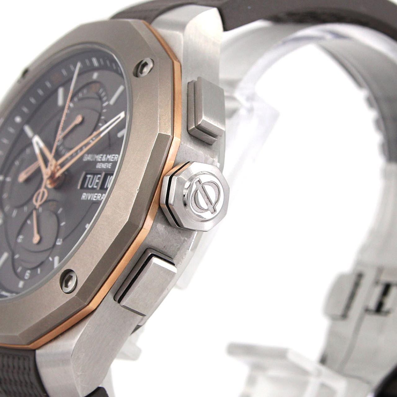 【ノーメンテナンス還元価格】ボーム&メルシェ リエビラ コンビ M0A10722 SSxTI 自動巻